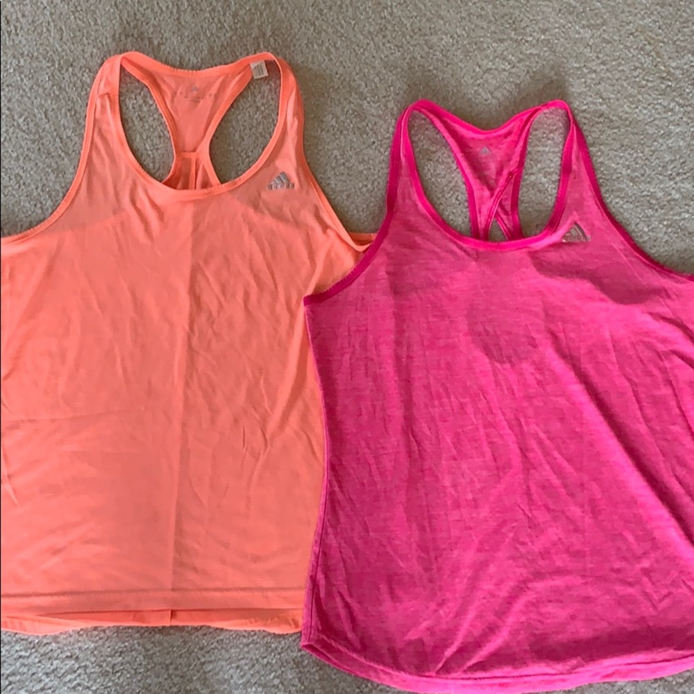 Adidas tanks size large